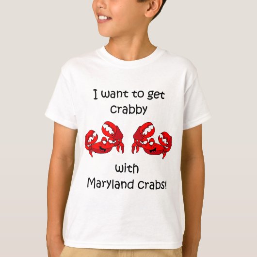 T-shirt Crabes du Maryland (Devant)