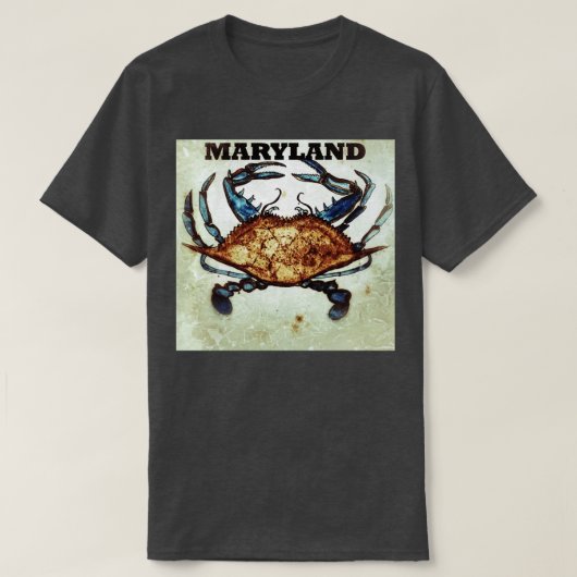 T-shirt Crabes du Maryland (Design devant)