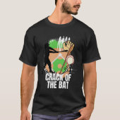 T-shirt Crack of the Bat - Baseball (Devant)