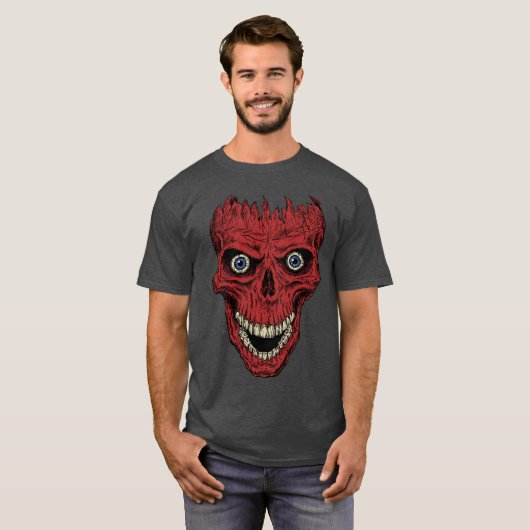 T-shirt Crackhead Red (Devant entier)