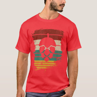 T-shirt Craft Beer Hops Blossom Vintage IPA Ale Brewer Gif