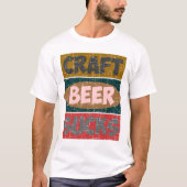 T-SHIRT CRAFT BIÈRE SUCKS (Devant)