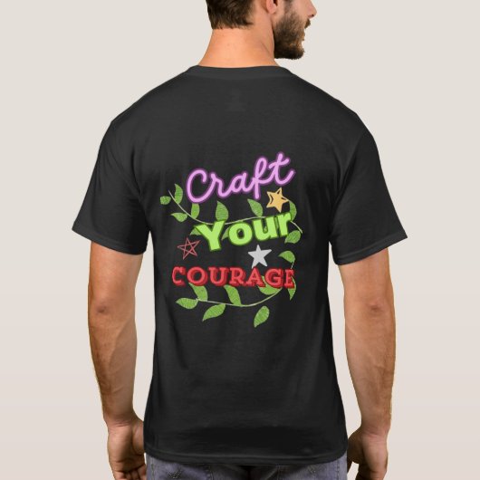 T-shirt Craft ton courage (Dos)