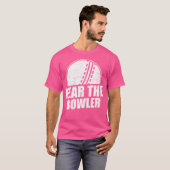 T-shirt Craie Le Cricket Bowler (Devant entier)