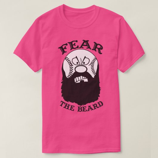 T-shirt Craignez la Beard Baseball Shirt by Fear The Beard (Design devant)