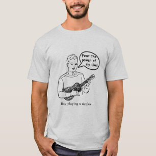 T-shirt Craignez la puissance de mon Uke ! (Ukulélé)