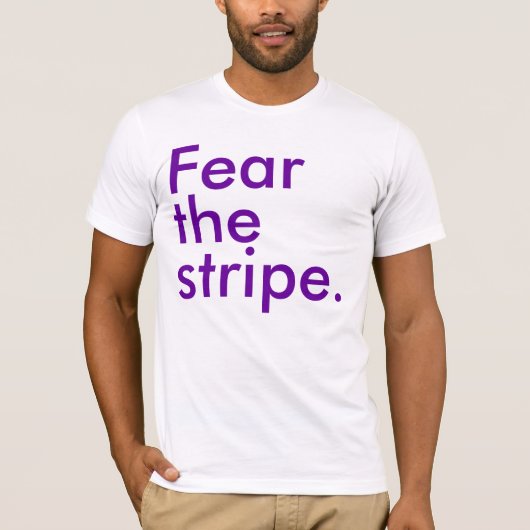T-shirt Craignez la rayure | s et le marché de j (Devant)