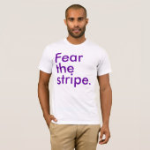 T-shirt Craignez la rayure | s et le marché de j (Devant entier)