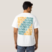 T-shirt Craignez l'aileron (Dos entier)