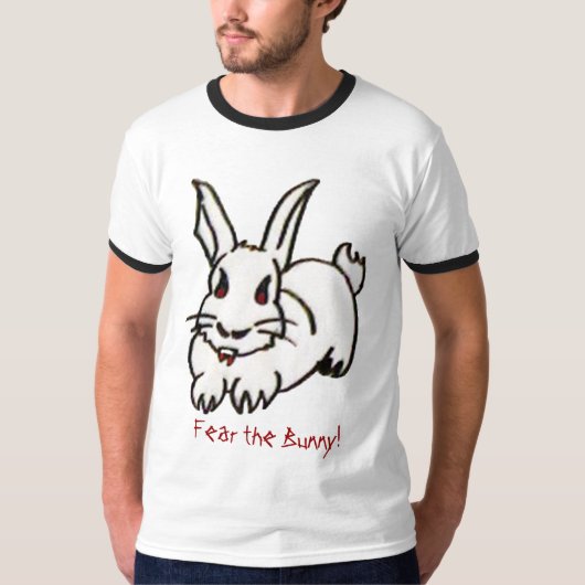 T-shirt Craignez le lapin (Devant)
