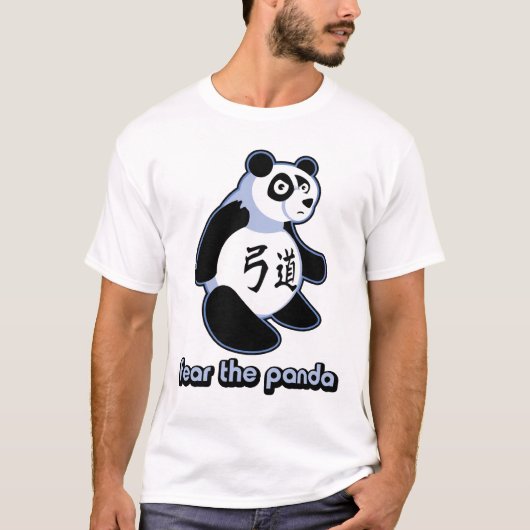 T-shirt Craignez le panda (Devant)