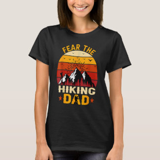 T-shirt Craignez Le Père Randonnée Vintage Père Randonnée 