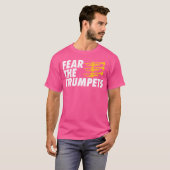 T-shirt Craignez les trompettes (Devant entier)