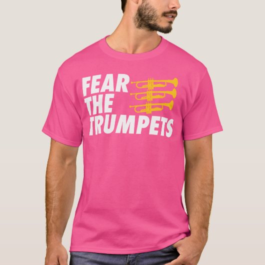 T-shirt Craignez les trompettes (Devant)