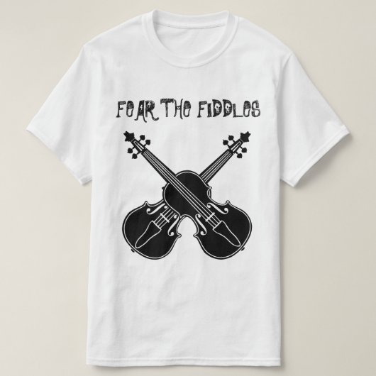 T-shirt Craignez les violons (Design devant)