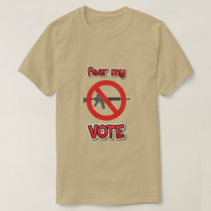 T-shirt craignez mon vote