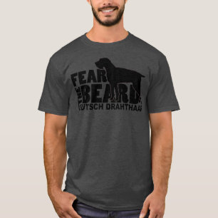 T-shirt Craindre la barbe Deutsch Drahthaar