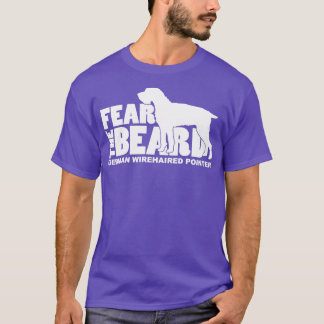 T-shirt Craindre la barbe Drôle Dons pour le P À poils dur