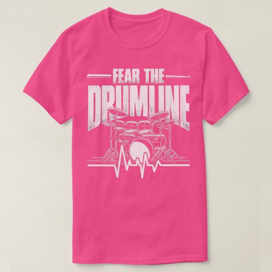 T-shirt Crains Les Tambours À Drumline (Design devant)