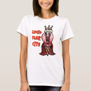 T-shirt Crainte de calmar Ville King Crème de glace Tee gr