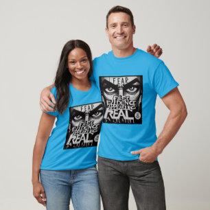 T-shirt CRAINTE Fausses preuves apparaissant réelles