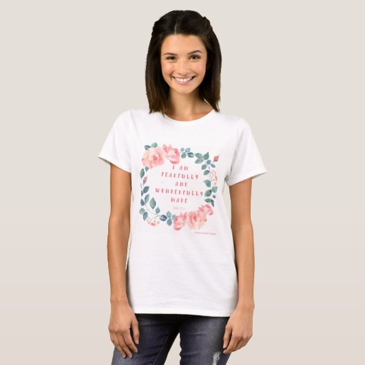 T-shirt craintivement et merveilleusement fait (Devant entier)