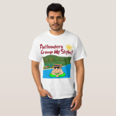 T-shirt Crampe de Flatlanders mon style (Devant entier)