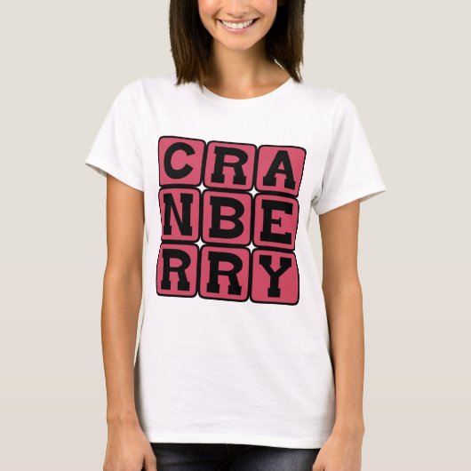T-shirt Cranberry, Fruits (Devant)