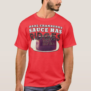 T-shirt Cranberry Sauce Ridges de Thanksgiving