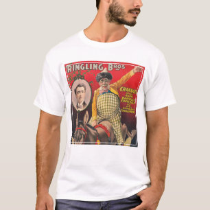 T-shirt Crandall Le Clown En Train D'Interpréter Sa Mule