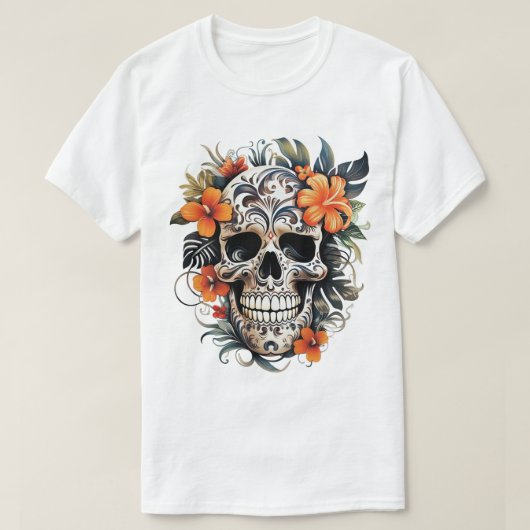 T-shirt crâne (Design devant)