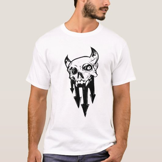 T-shirt Crâne 2 de Gein (Devant)