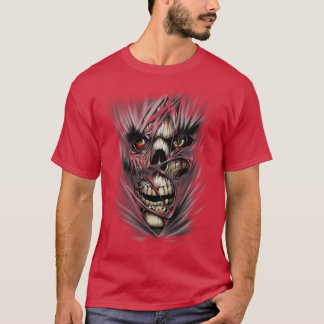 T-shirt Crâne 3D