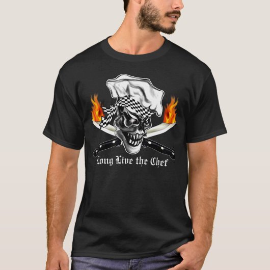 T-shirt Crâne 5 de chef (Devant)