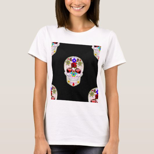 T-shirt crâne à sucre (Devant)