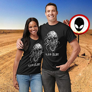 T-shirt Crâne Alien