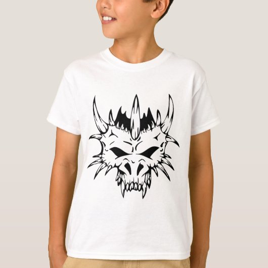 T-shirt Crâne animal (Devant)