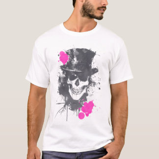 T-shirt Crâne avec chapeau supérieur