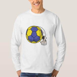 T-shirt Crâne avec Handball Sports