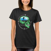 T-shirt Crâne avec randonnée pédestre Compass Randonnée en (Devant)