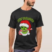 T-shirt Crâne Bah Humbug (Devant)