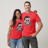 T-shirt crâne 'Bah Humbug' (Unisexe)