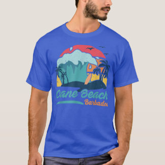T-shirt Crane Beach Barbados Beach Summer Surf Sun Set 