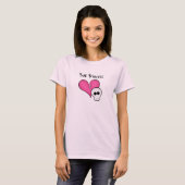 T-shirt Crâne brisé (Devant entier)
