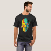 T-shirt Crâne Chaud Froid (Devant entier)