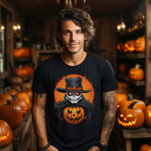 Crâne Citrouille déplaisant Halloween