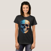 T-shirt Crâne coloré (Devant entier)