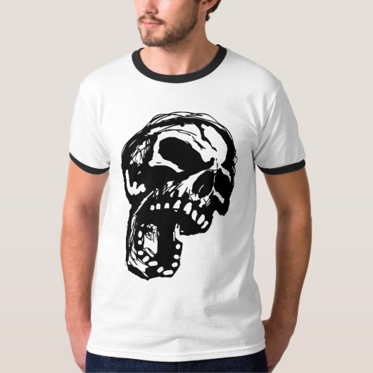 T-shirt Crâne criard (Devant)