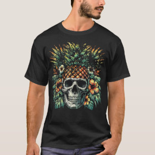 T-shirt Crâne d'ananas déprimé