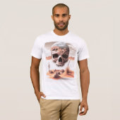 T-shirt Crâne dans le (Devant entier)